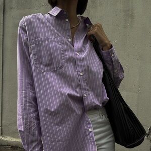 SÉZANE MAX STRIPED SHIRT